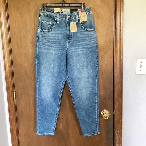 Levi’s high waisted mom jean retro denim size 28 X 27 - Picture 4 of 17
